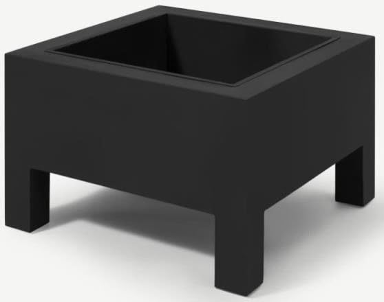 Square Metal Fire Pit with Stand (70 cm) - Image 2